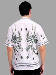 Cuban Collar oversize shirt