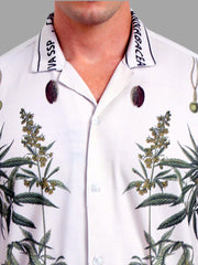 Cuban Collar oversize shirt