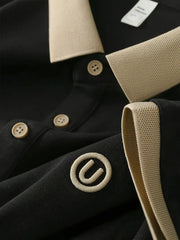U's Signature Polo T-Shirt – Premium Knit Texture with U Embroidery