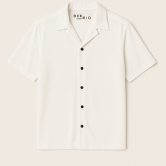 Cuban Collar oversize shirt