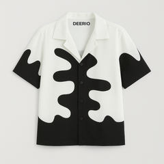 Cuban Collar oversize shirt