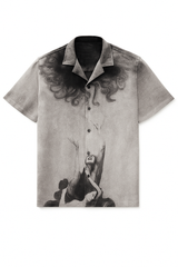 Cuban Collar Oversize Shirt