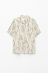 Cuban Collar Oversize Shirt