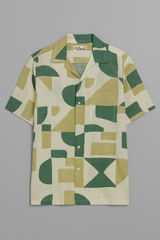 Cuban Collar Oversize Shirt