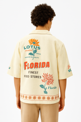 Cuban Collar oversize shirt