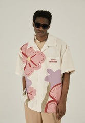 Cuban Collar oversize shirt