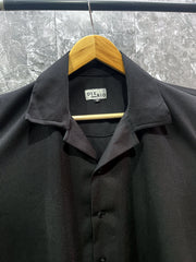 Cuban Collar oversize shirt