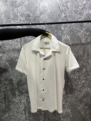 Cuban Collar oversize shirt