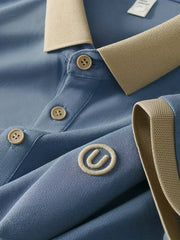 U's Signature Polo T-Shirt – Premium Knit Texture with U Embroidery