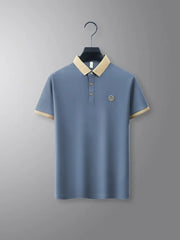 U's Signature Polo T-Shirt – Premium Knit Texture with U Embroidery
