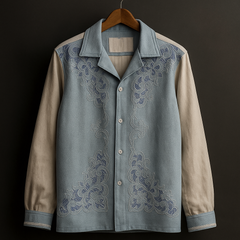 Cuban Collar Oversize Shirt