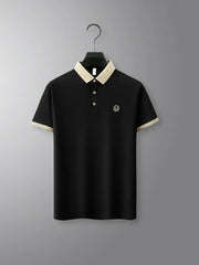 U's Signature Polo T-Shirt – Premium Knit Texture with U Embroidery
