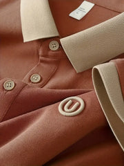 U's Signature Polo T-Shirt – Premium Knit Texture with U Embroidery