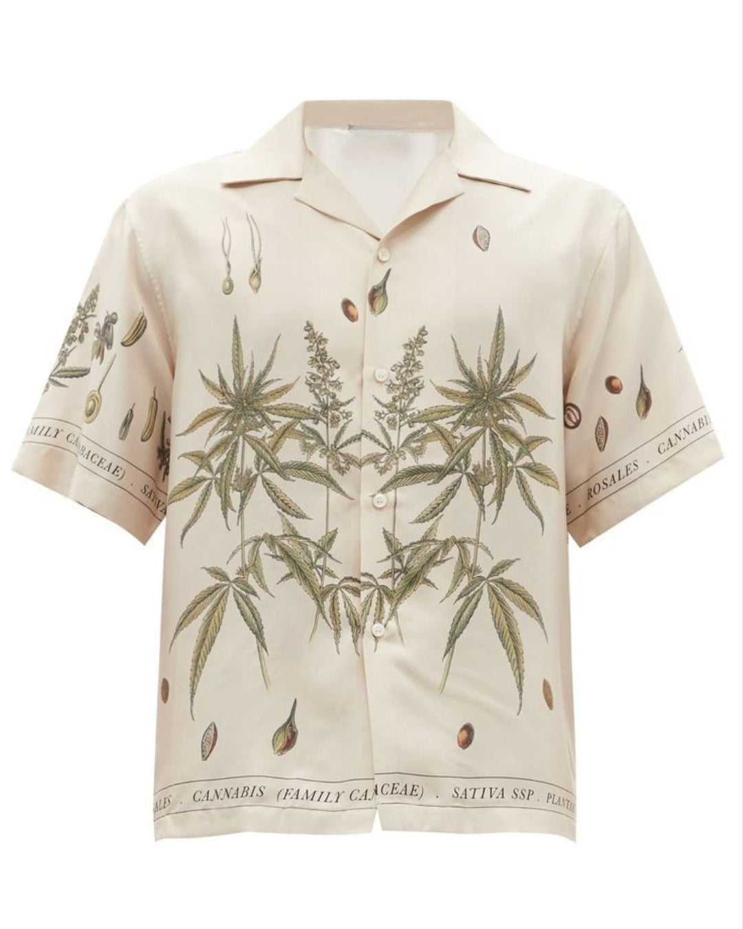 Cuban Collar oversize shirt