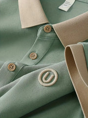 U's Signature Polo T-Shirt – Premium Knit Texture with U Embroidery