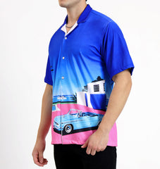 Cuban Collar oversize shirt