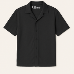 Cuban Collar oversize shirt