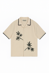 Cuban Collar Oversize Shirt