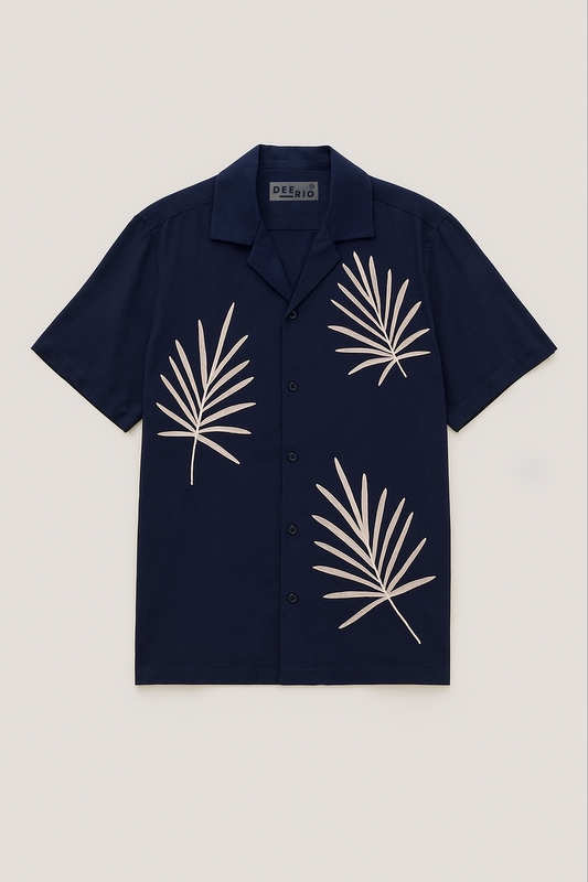 Cuban Collar Oversize Shirt