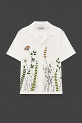 Cuban Collar Oversize Shirt