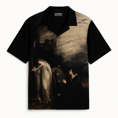 Cuban Collar Oversize Shirt