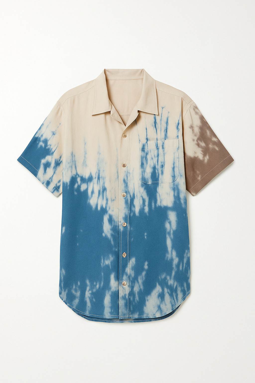 Cuban Collar Oversize Shirt