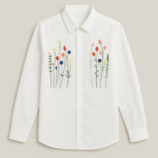 Premium embroidery shirt