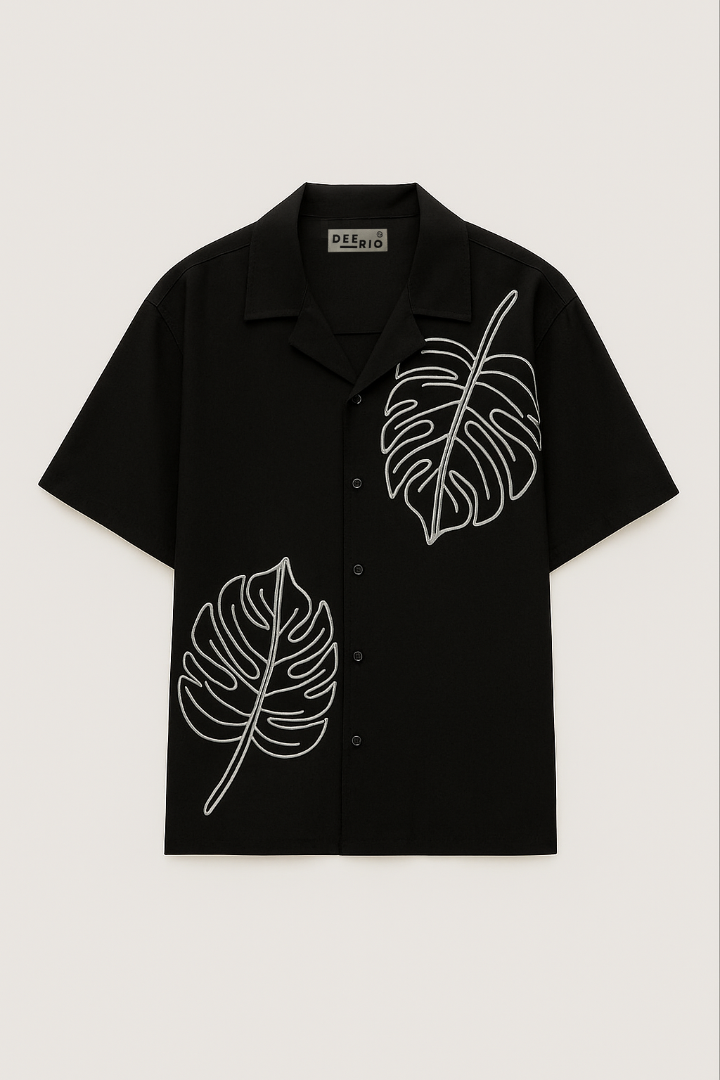 Cuban Collar Oversize Shirt