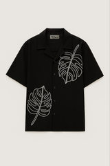 Cuban Collar Oversize Shirt