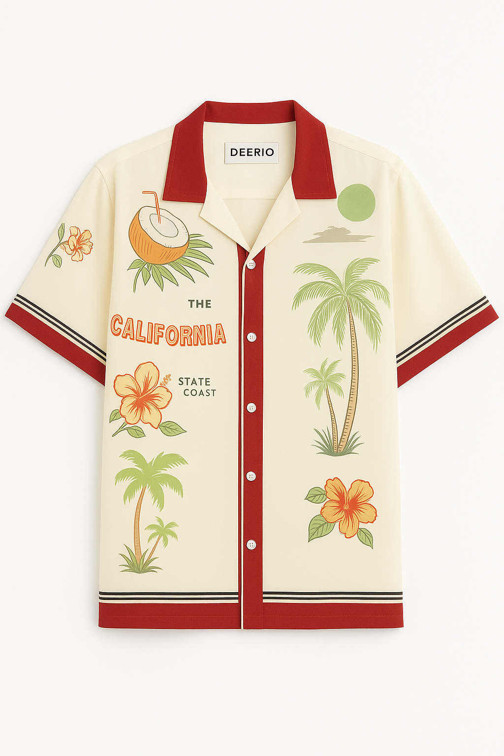 Cuban Collar oversize shirt