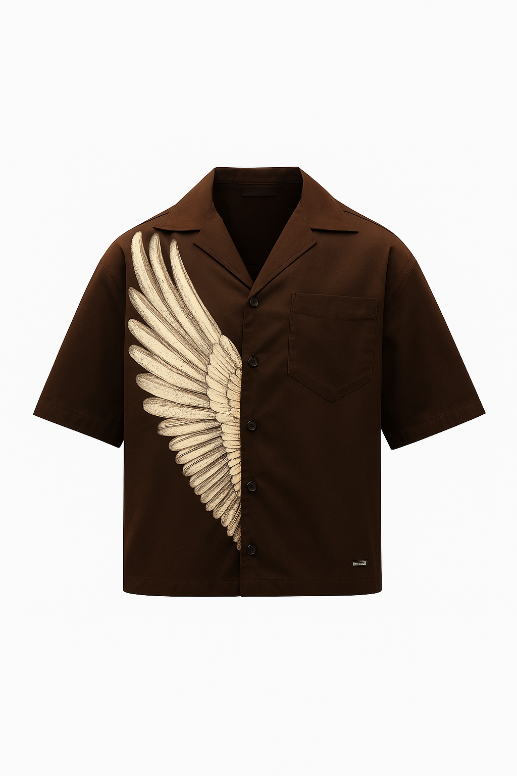 Cuban Collar oversize shirt