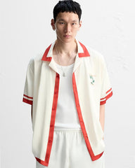 Cuban Collar oversize shirt