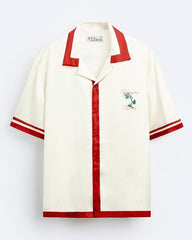 Cuban Collar oversize shirt