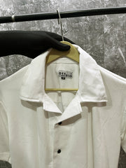 Cuban Collar oversize shirt