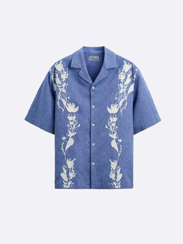 Cuban Collar Oversize Shirt