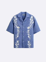 Cuban Collar Oversize Shirt