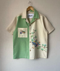 Cuban Collar Oversize Shirt